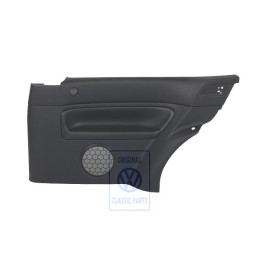 VW Original Revestimiento Lateral (Cuero) Negro/Negro - 1J3867044DJLKU