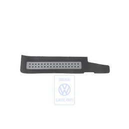 VW Original Lamina Protectora De Entrada Negro/Plata - 1J4853805AB61E