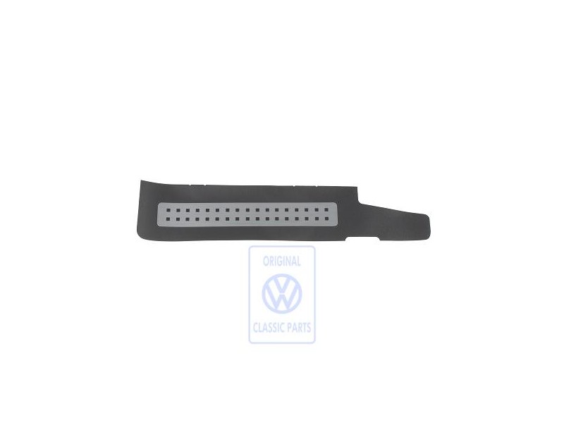 VW Original Lamina Protectora De Entrada Negro/Plata - 1J4853805AB61E