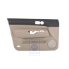 VW Original Revestimiento Puerta (Tela) Negro/Beige Claro - 1J4867011CKREL