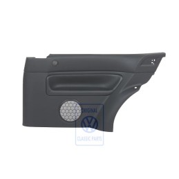 VW Original Revestimiento Puerta (Tela) Negro/Jazzblue - 1J4867011CNLZG