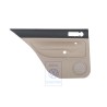 VW Original Panel De Puerta (Cuero) Negro/Beige Claro - 1J6867211BPLKY