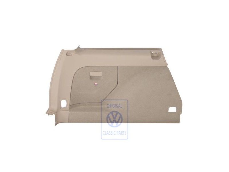 VW Original Revestimiento Del Maletero Beige Claro - 1J9867423BKFEH
