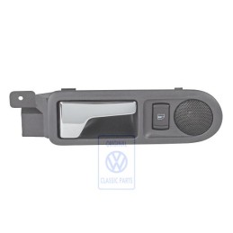 VW Original Maneta Int. Con Altavoz Negro Satinado - 3B0839114BGB41