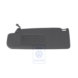 VW Original Parasol Con Espejo Y Cubierta Negro - 3B0857551AM3H8