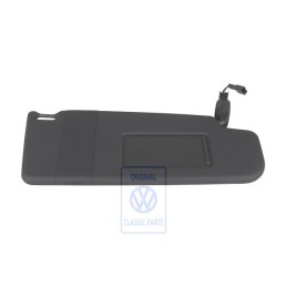VW Original Parasol Con Espejo Y Cubierta Negro - 3B0857552AK3H8