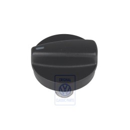 VW Original Boton Negro Satinado - 1J0819129D 01C
