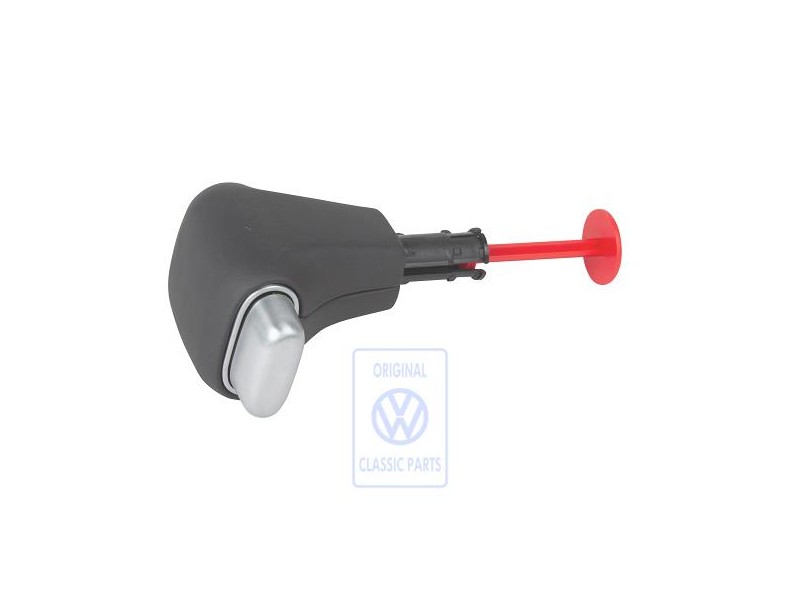VW Original Pomo P.Palanca Cambio(Cuero) Negro/Negro - 1J1713139J QHT