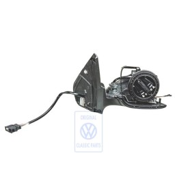 VW Original Caja De Espejo Exterior Negro Satinado - 1J1857508D 01C