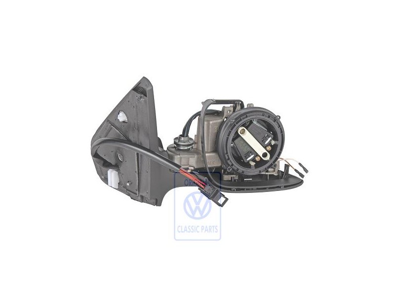 VW Original Caja De Espejo Exterior Negro Satinado - 1J1857508F 01C