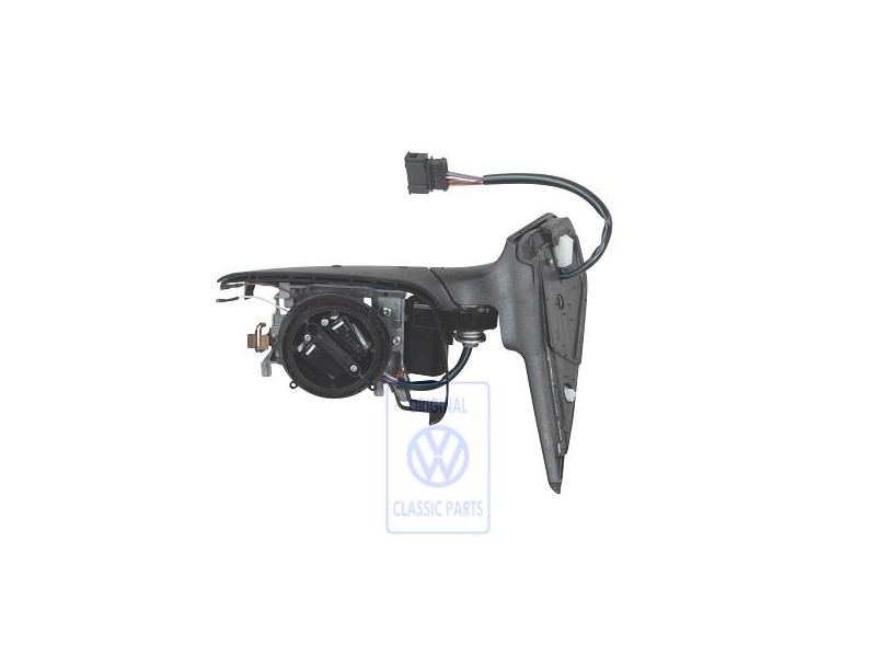 VW Original Caja De Espejo Exterior Negro Satinado - 1J2857508E 01C