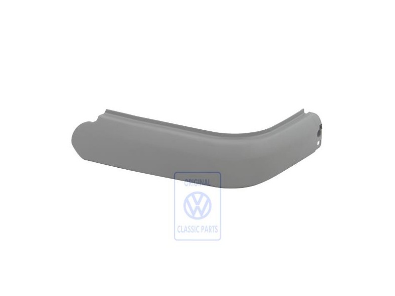 VW Original Revestimiento Armazon Asiento Gris Franela - 1J3881318E U71
