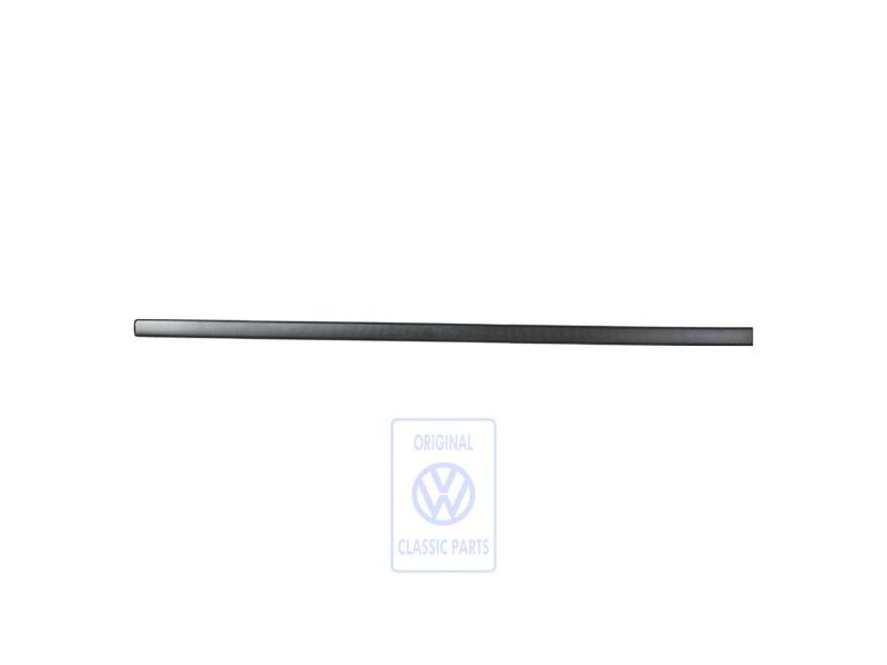 VW Original Moldura Protectora Para Puerta Negro Satinado - 1J4853515J B41