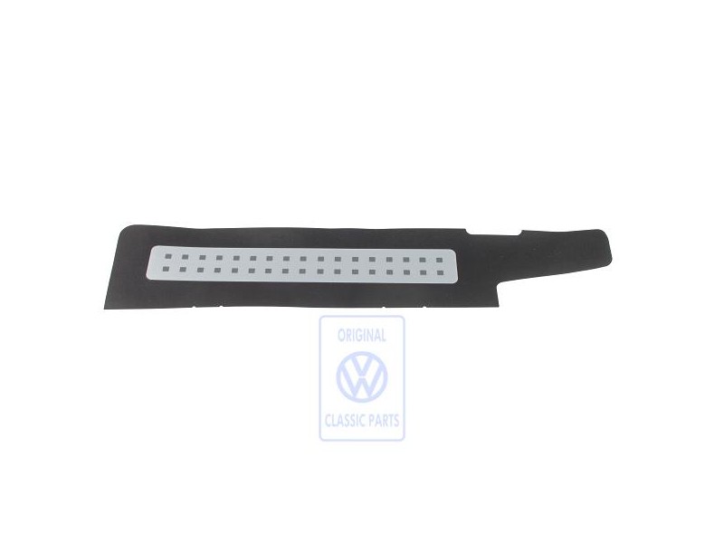 VW Original Lamina Protectora De Entrada Negro/Plata - 1J4853806M 61E