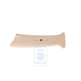 VW Original Guarnecido Pilares B Beige Claro - 1J4867243C 2PK