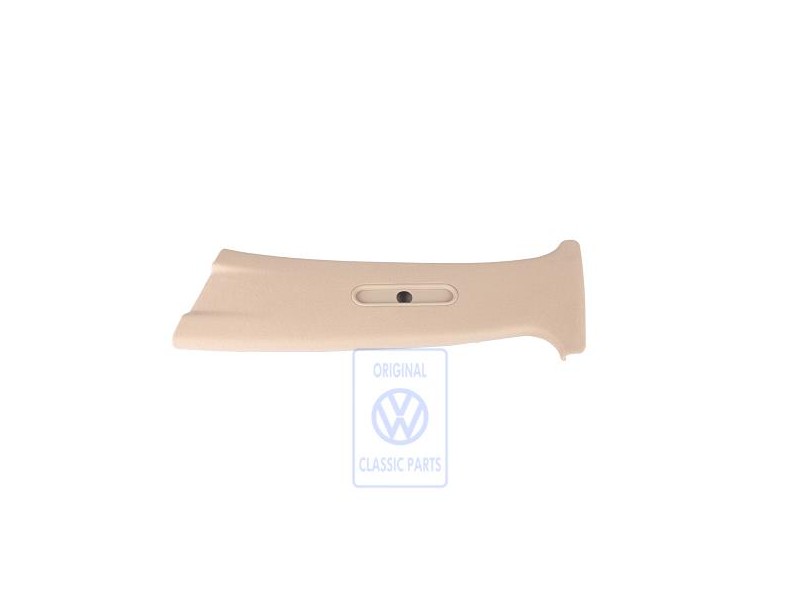 VW Original Guarnecido Pilares B Beige Claro - 1J4867243C 2PK