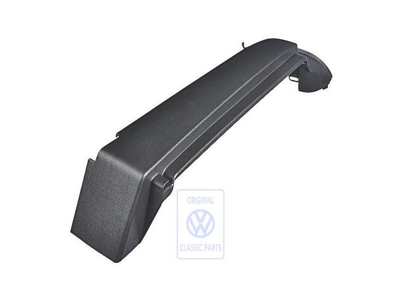 VW Original Placa Apoyo Negro Satinado - 1J4867762D B41