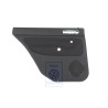 VW Original Revestimiento Puerta (Tela) Negro/Negro - 1J9867211Q HRP