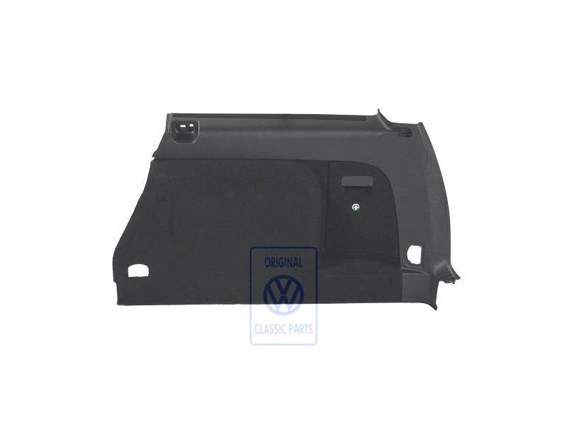 VW Original Revestimiento Del Maletero Negro Satinado - 1J9867424T FEE