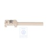 VW Original Parte Inferior Guia De Cable Beige Claro - 3B0857591A 8YS