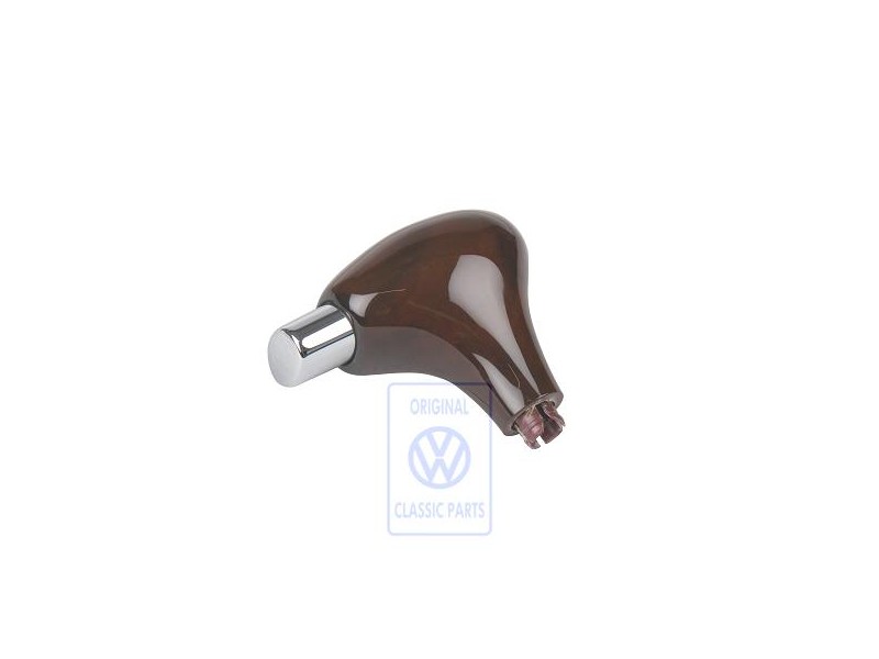 VW Original Empun.P.Palanca Cambio(Madera) Color Raiz Nogal - 3B1713139L 2WE