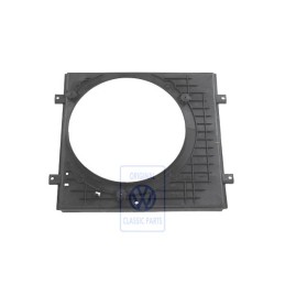 VW Original Anillo Ventilador Negro Satinado - 1J0121207 B41