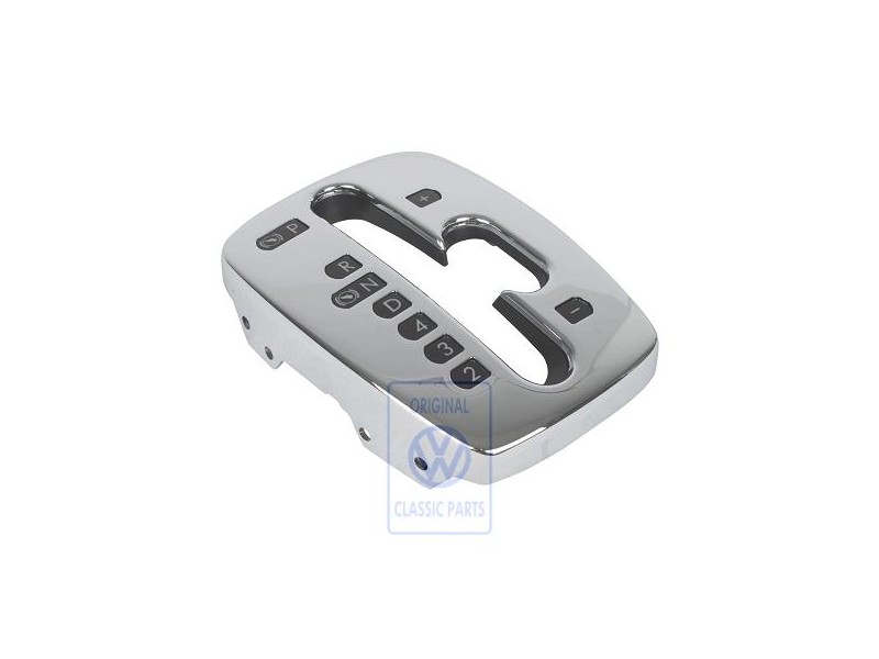 VW Original Cubierta Del Cambio Cromo - 1J0713597 2ZZ
