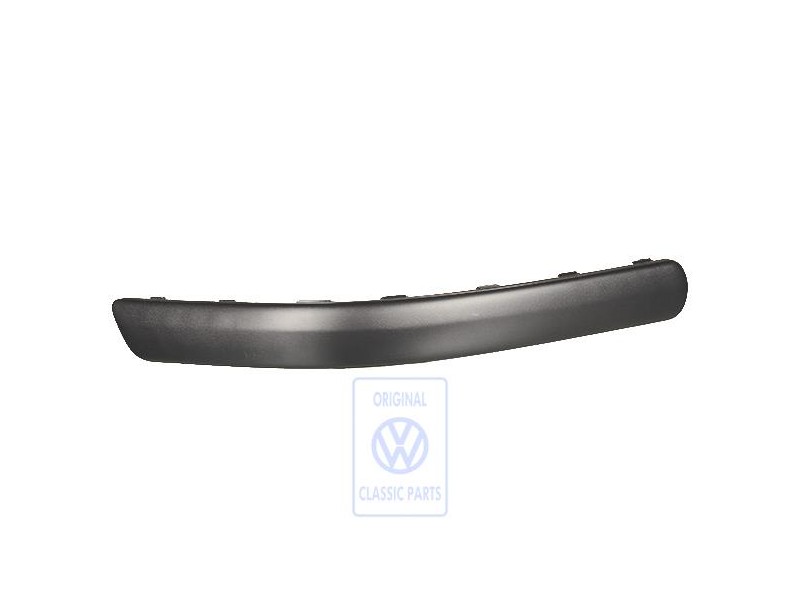 VW Original Moldura Embellec. Parachoques Negro Satinado - 1J6807791 B41