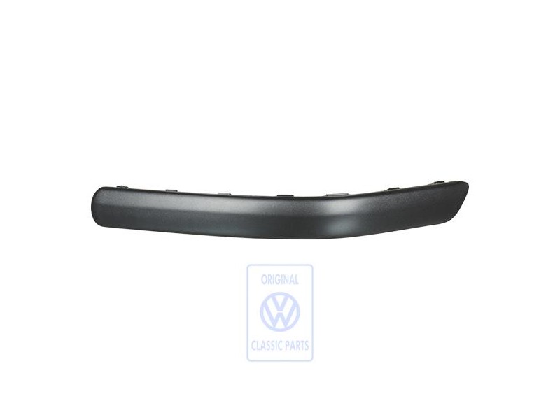 VW Original Moldura Embellec. Parachoques Negro Satinado - 1J6807792 B41