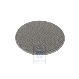 VW Original Recubrimiento Altavoz Gris Franela - 3B0868149 U71