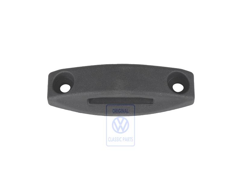 VW Original Estribo De Apoyo Negro Satinado - 3B9885557 B41