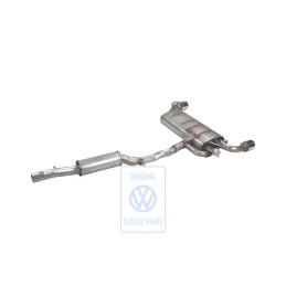 VW Original Silenciador Central Con Silenciador Final - 1J6253207DB