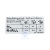 VW Original Adhesivo P. Presion Neumaticos - 1J0010292B