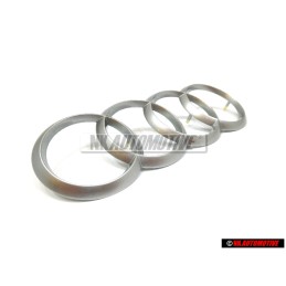 Audi Original Anillos Cubierta Del Motor Simbolo Insignia Emblema- 022103940