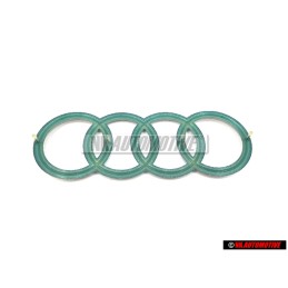 Audi Original Anillos Cubierta Del Motor Simbolo Insignia Emblema- 022103940