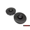 2x VW Original Capuchon Negro Satinado - 171412359 01C