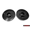 2x VW Original Capuchon Negro Satinado - 171412359 01C