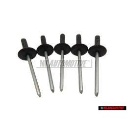 5x VW Original Remache Ciego - N 90634901