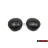 2x VW Original Capuchon Negro Satinado - 1J0955205A 9B9