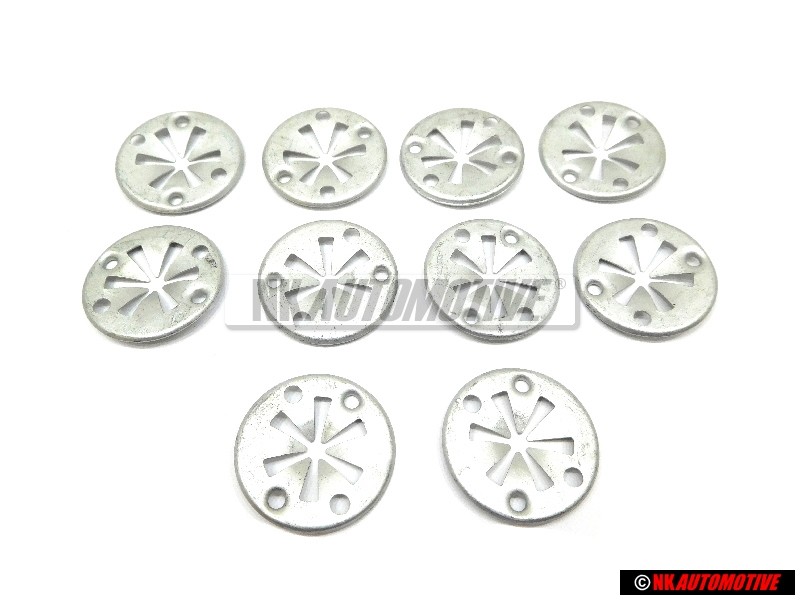 10x VW Original Arandela De Presion - N 90335004