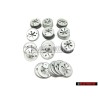 100x VW Original Arandela De Presion - N 90335004