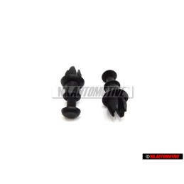 2x VW Original Soporte Para Cinta De Sujecion - 1M6867574A