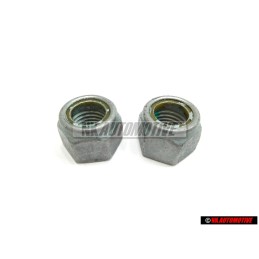 2x VW Original Tuerca Hexag., Autoblocante - N 90635001