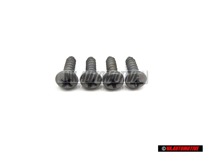 4x VW Original Tornillo Alomado P. 
