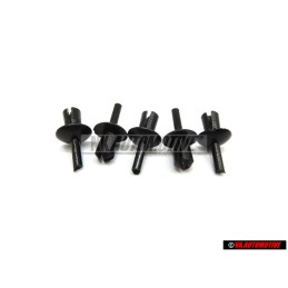 5x VW Original Remache Extensible - 113857117B