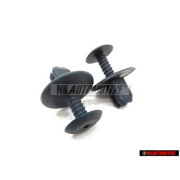 2x VW Original Clip Petroleo (Verde) - 1H0867199A 92F