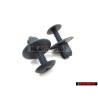 2x VW Original Clip Petroleo (Verde) - 1H0867199A 92F