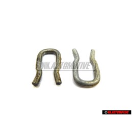 2x VW Original Grapa De Seguridad - 251801921