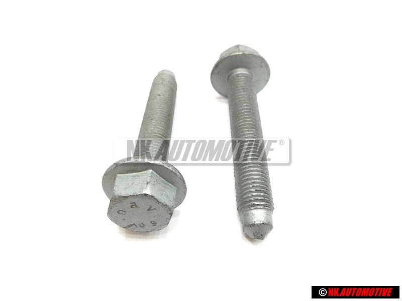 2x VW Original Tornillo Hexagonal Con Collar - N 10552402