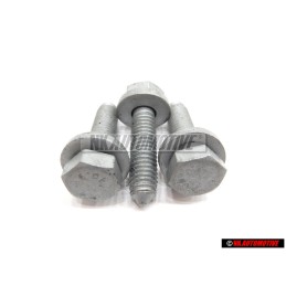 3x VW Original Tornillo Hexagonal (Combinado) - N 91246401